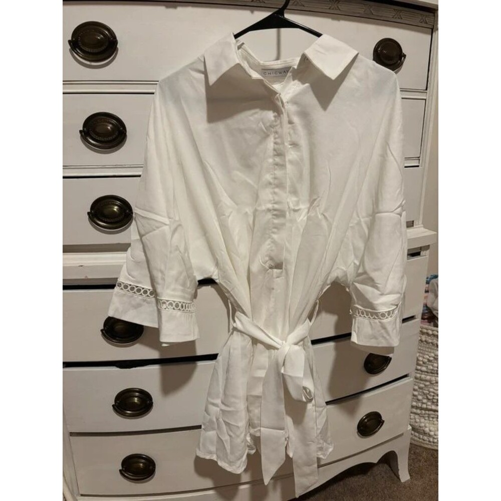 boutique flare sleeve romper